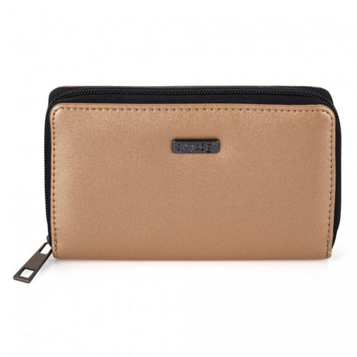 Denarnica ženska bronasta OXYBAG METALLIC