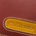 Denarnica usnjena ženska jesensko rdeča COVERI WORLD