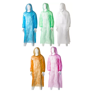 Dežni pla&scaron;č univerzalne velikosti 100x130 cm LIGHTWEIGHT PONCHO FASHION MIX PP-1