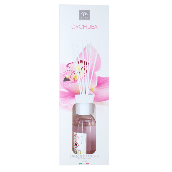 Difuzor osvežilec zraka s palčkami orhideja 125 ml MHOME MERCURY
