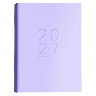 Poslovnik dnevni z datumi 2027 B5 STREET SCRIBE PASTEL
