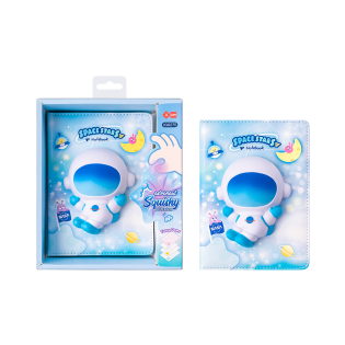 Dnevnik rokovnik mehki 128 listni astronavt SQUISHY NOTEBOOK IG6275