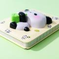 Dnevnik rokovnik mehki 128 listni panda SQUISHY NOTEBOOK IG6037