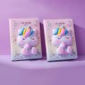 Dnevnik rokovnik mehki 128 listni samorog SQUISHY UNICORN NOTEBOOK IG6038