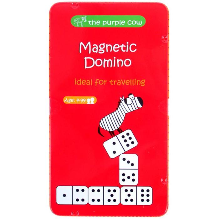Domino potovalna igra DOMINE MAGNETIC DOMINO THE PURPLE COW 353-4M