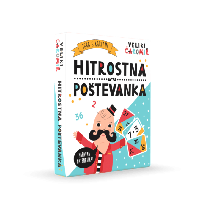 Družabna igra VELIKI ČAROMIR HITROSTNA PO&Scaron;TEVANKA