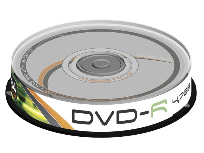 DVD-R 4,7GB 8X 10 NA OSI OMEGA 17609