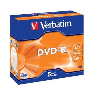 DVD-R MINI 1,4GB 4X 8 CM 5/1  VERBATIM 43510  16940