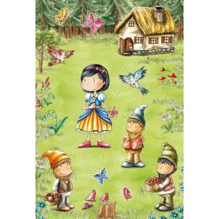 Etikete nalepke HERMA DECOR SNEGULJČICA PRAVLJICA set 3/1 3083