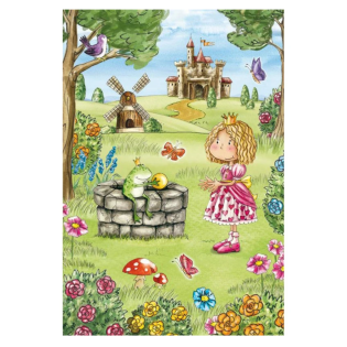 Etikete nalepke HERMA DECOR PRAVLJICA ŽABJI PRINC set 3/1 3074