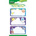 Etikete nalepke za ime LEBEZ STICK TAC set 6/1 A4088