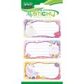 Etikete nalepke za ime LEBEZ MYSTICKY set 6/1 A4089