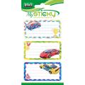 Etikete nalepke za ime LEBEZ STICK TAC set 6/1 A4088
