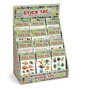 Nalepke etikete STICK TAC NIJI 3D (A911)