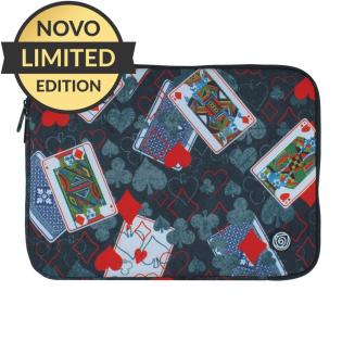 Etui ovitek torba za prenosnik KAOS LAPTOP SLEEVE POKER FACE KARTE