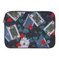 Etui ovitek torba za prenosnik KAOS LAPTOP SLEEVE POKER FACE KARTE