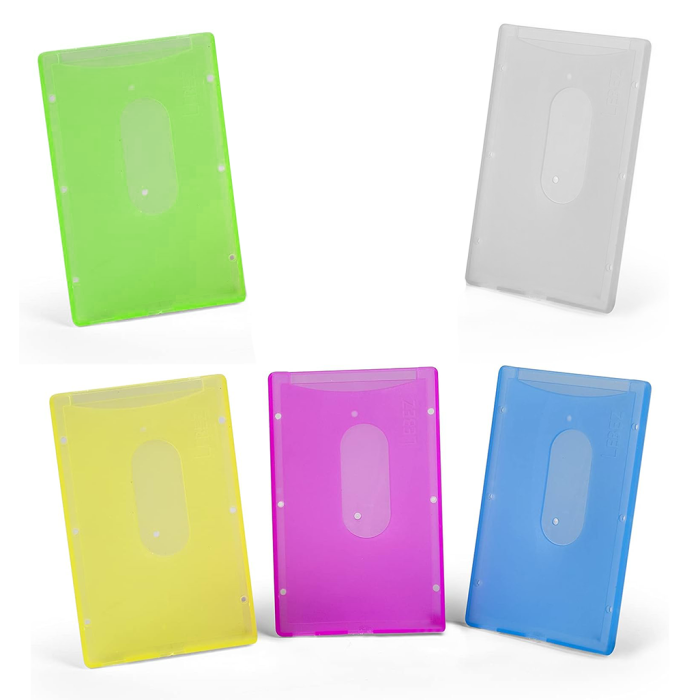 Etui prozoren z oknom PVC vizitka LEBEZ MIX (3140 SET)