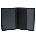 Etui za potni list črn EKO usnje 10x14 cm PASSPORT W713
