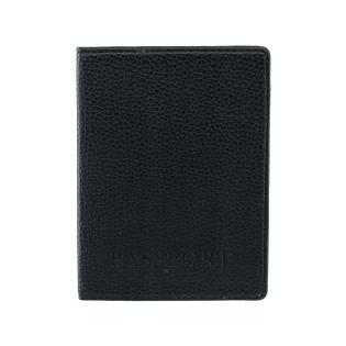 Etui za potni list črn EKO usnje 10x14 cm PASSPORT W713