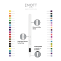 Flomastri osnovne barve 0,4 mm EMOTT UNI set 5/1