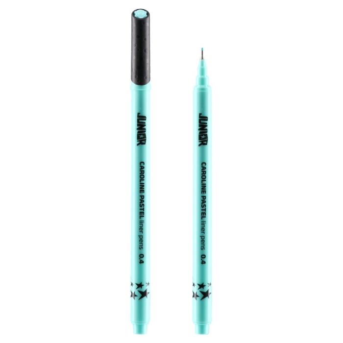 Flomaster fineliner 0,4 mm CAROLINE PASTEL JUNIOR
