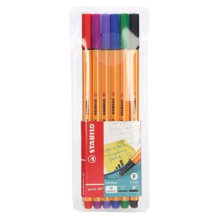 Flomastri STABILO POINT 88 set 6/1
