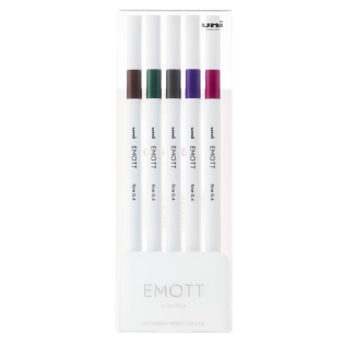 Flomastri rustikalne vintage barve 0,4 mm EMOTT UNI set 5/1 57507