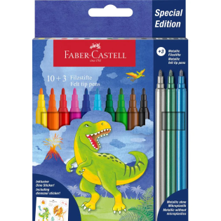 Flomastri FABER CASTELL DINOZAVER set 13/1 272667