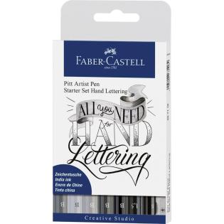 Flomastri FABER CASTELL PITT ARTIST PEN STARTER SET HAND LETTERING 271428