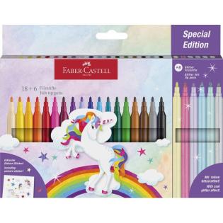 Flomastri samorog FABER CASTELL UNICORN set 24/1 272558