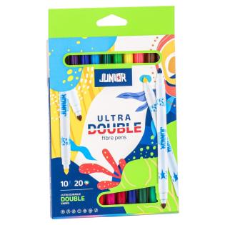 Flomastri obojestranski JUNIOR ULTRA DOUBLE set 10/1 130312