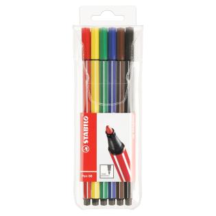 Flomastri STABILO PEN 68 6806/PL set 6/1