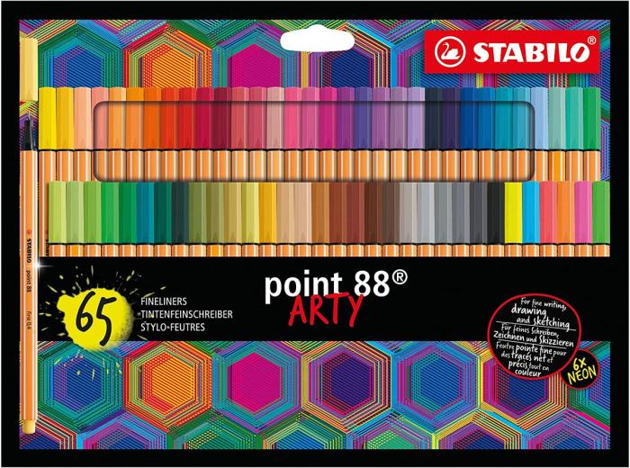 Flomastri STABILO PEN 88 ARTY set 65/1 8865-21-20