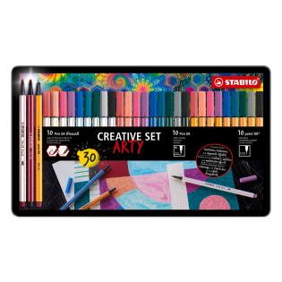 Flomastri STABILO CREATIVE SET ARTY PEN 68 BRUSH 68 POINT 88 BOX 30/1 87-3432