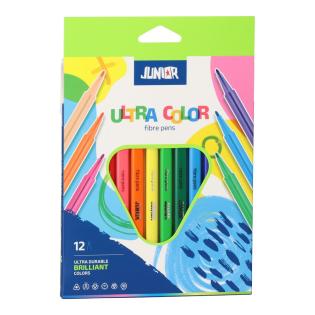 Flomastri trikotni JUNIOR ULTRA COLOR set 12/1 130300