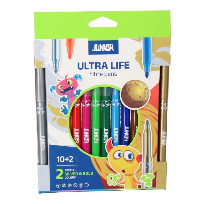 Flomastri JUNIOR ULTRA LIFE set 12/1 130314