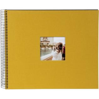 Foto album &scaron;piralni 40 strani črne barve 35x30 cm BELLA VISTA GOLDBUCH
