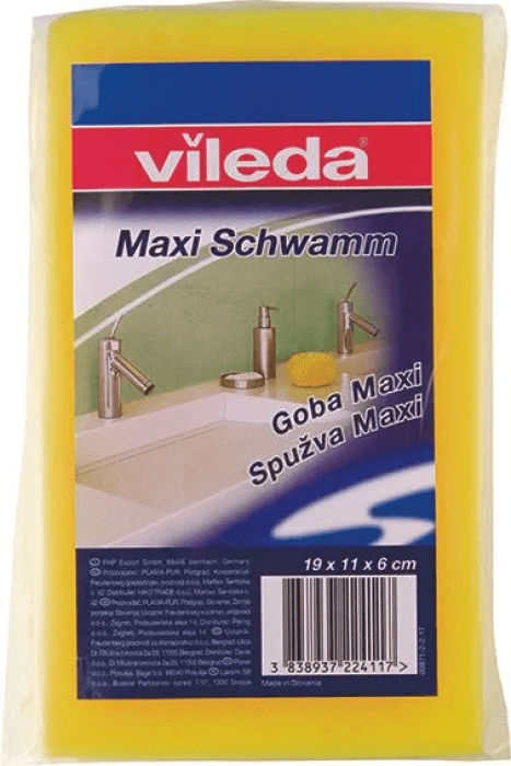Goba šolska za navadno zeleno tablo 19x11x6 cm VILEDA