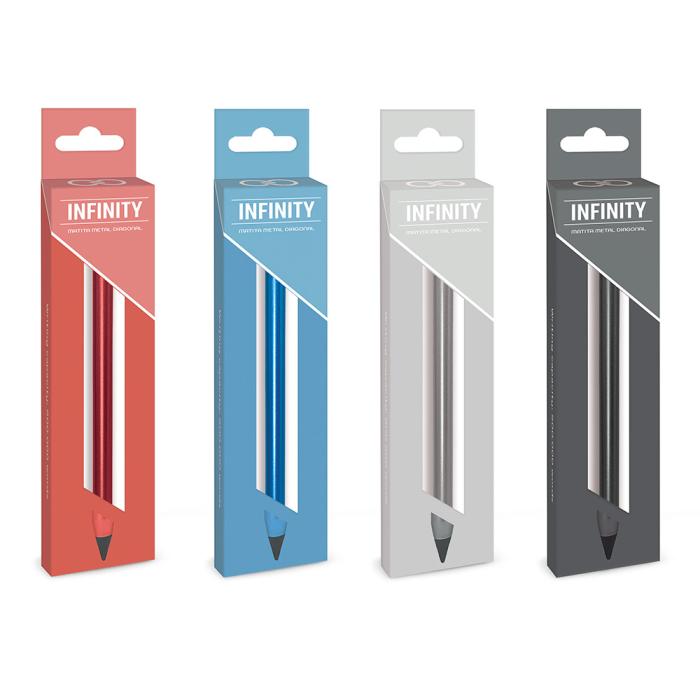 Grafitni svinčnik neskončni LEBEZ INFINITY METAL 82253
