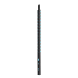 Grafitni svinčnik HB FABER CASTELL SPARKLE GRIP BLACK EDITION