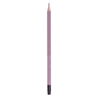 Grafitni svinčnik z radirko B FABER CASTELL GRIP 2001