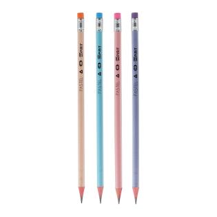 Grafitni svinčnik HB z radirko SPIRIT PASTEL