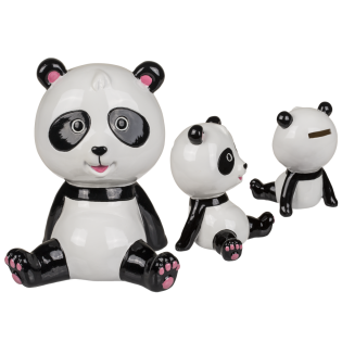 Hranilnik keramičen panda 16 cm