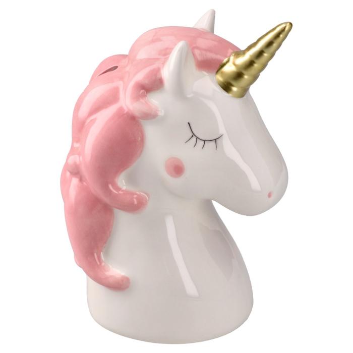 Hranilnik &scaron;parovček keramični samorog TAKK UNICORN KONJ PEGAS 701767