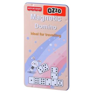 Igra družabna OZZO MAGNETIC DOMINO TRAVEL AOYUE BABY 882473