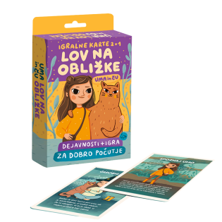 Igra igralne karte UMA IN ČU LOV NA OBLIŽKE  