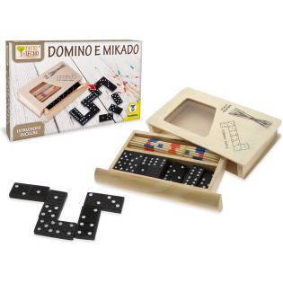 Igra lesena domino in mikado FATTO DI LEGNO 09014562