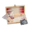 Igra lesena potovalni set &Scaron;AH DAMA BACKGAMMON TAVLA 3/1 5432413