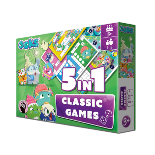5 v 1 Najbolj&scaron;e klasične igre za otroke CLASSIC GAMES OOKs