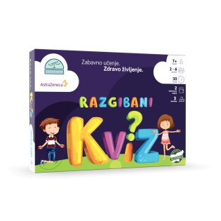 Družabna igra RAZGIBANI KVIZ  